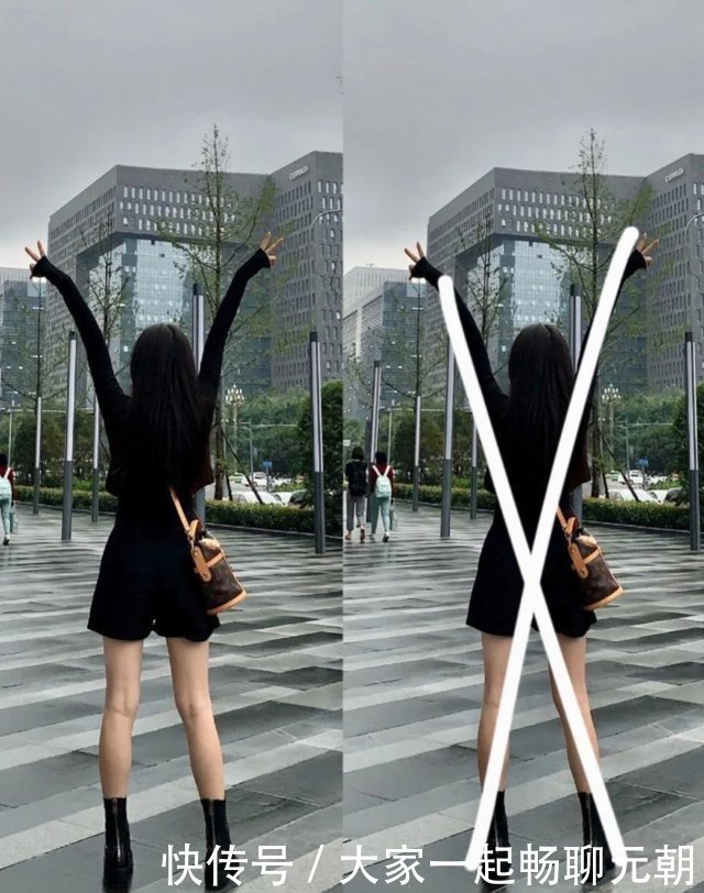 姿势|流行的“字母式”拍照很简单,9个造型拍出高级感,学一遍就会用