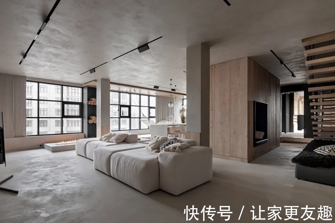 装修风格|乌克兰极简工业风与现代轻奢的碰撞——你能HOLD住吗?