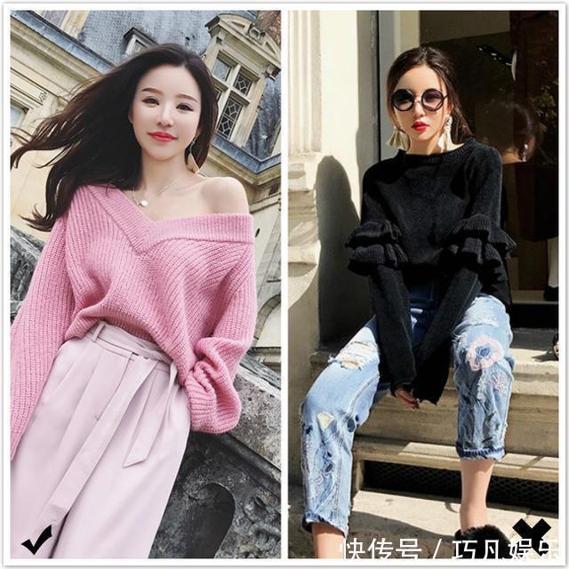 冬季内搭不必买太多,凑齐这3样就够了,搭裙子和阔腿裤都很洋气