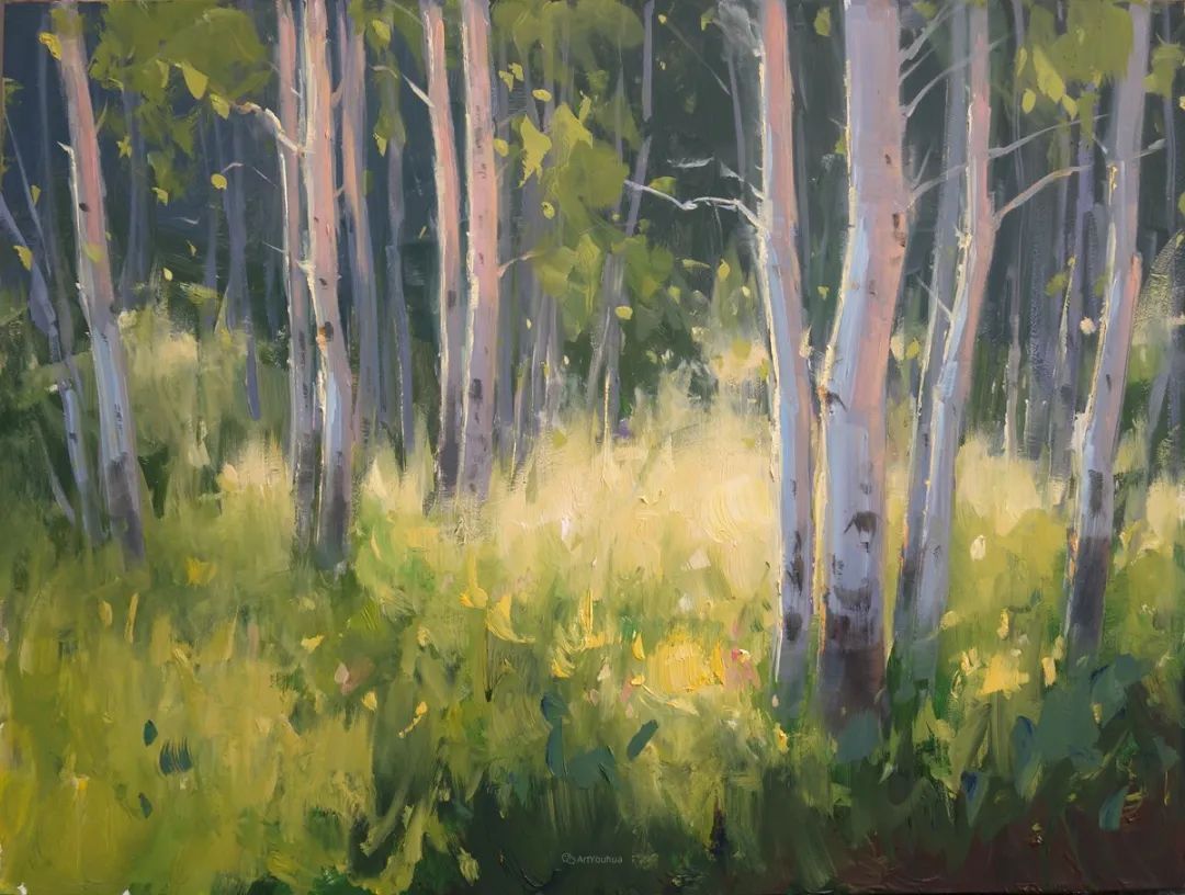 科罗拉多州@斯泰西·彼得森:半路出家的女画家,笔下的风景堪称一绝