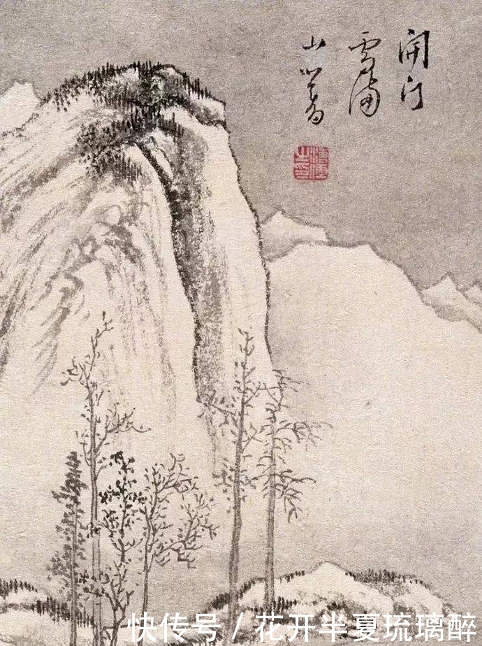 冬日来临,赏溥儒雪景山水