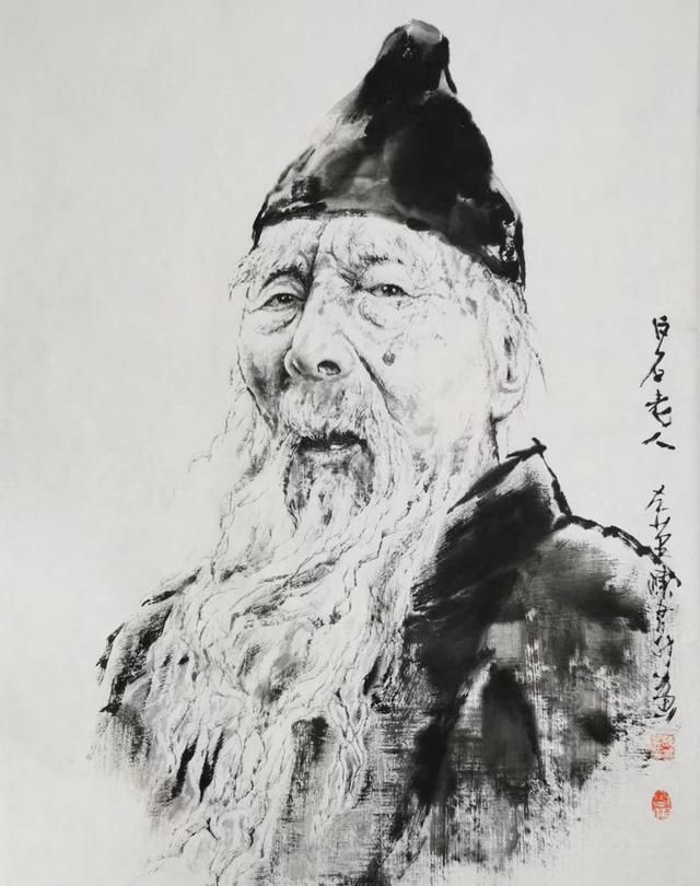  水墨画|他用“左手”画4幅画卖122万，网友夸赞天才，画家：我是因为它