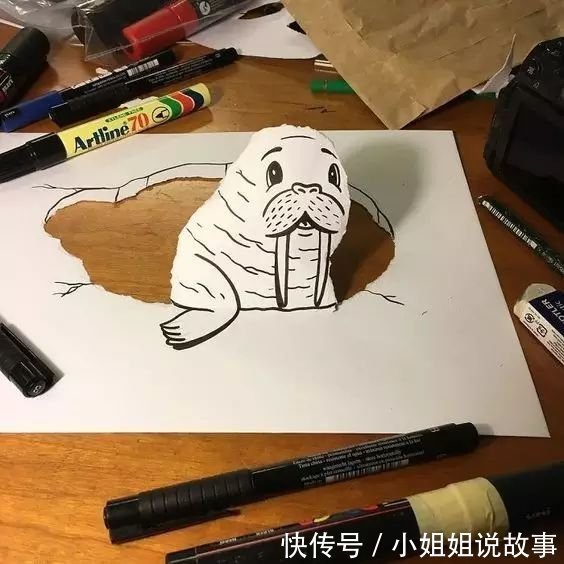 创意$“一张A4纸被他玩出了千万种创意!这脑洞也太大了…”