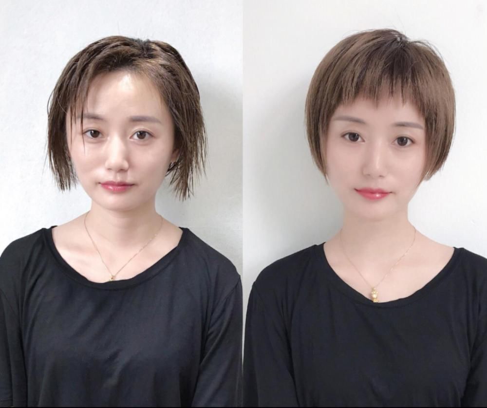 剪短|三分看长相,七分看发型,发型换一换,白发阿姨也能大变样