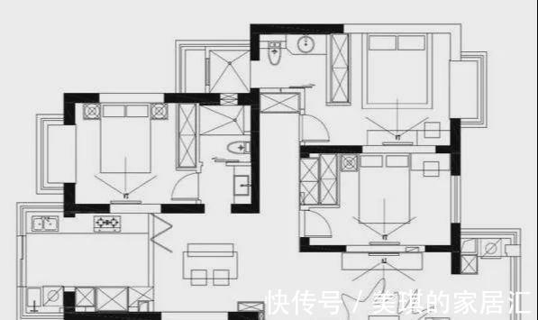 刮大白照样美翻天|耗时一年装修的新房，刮大白照样美翻天，厨房装修保证你没见过！