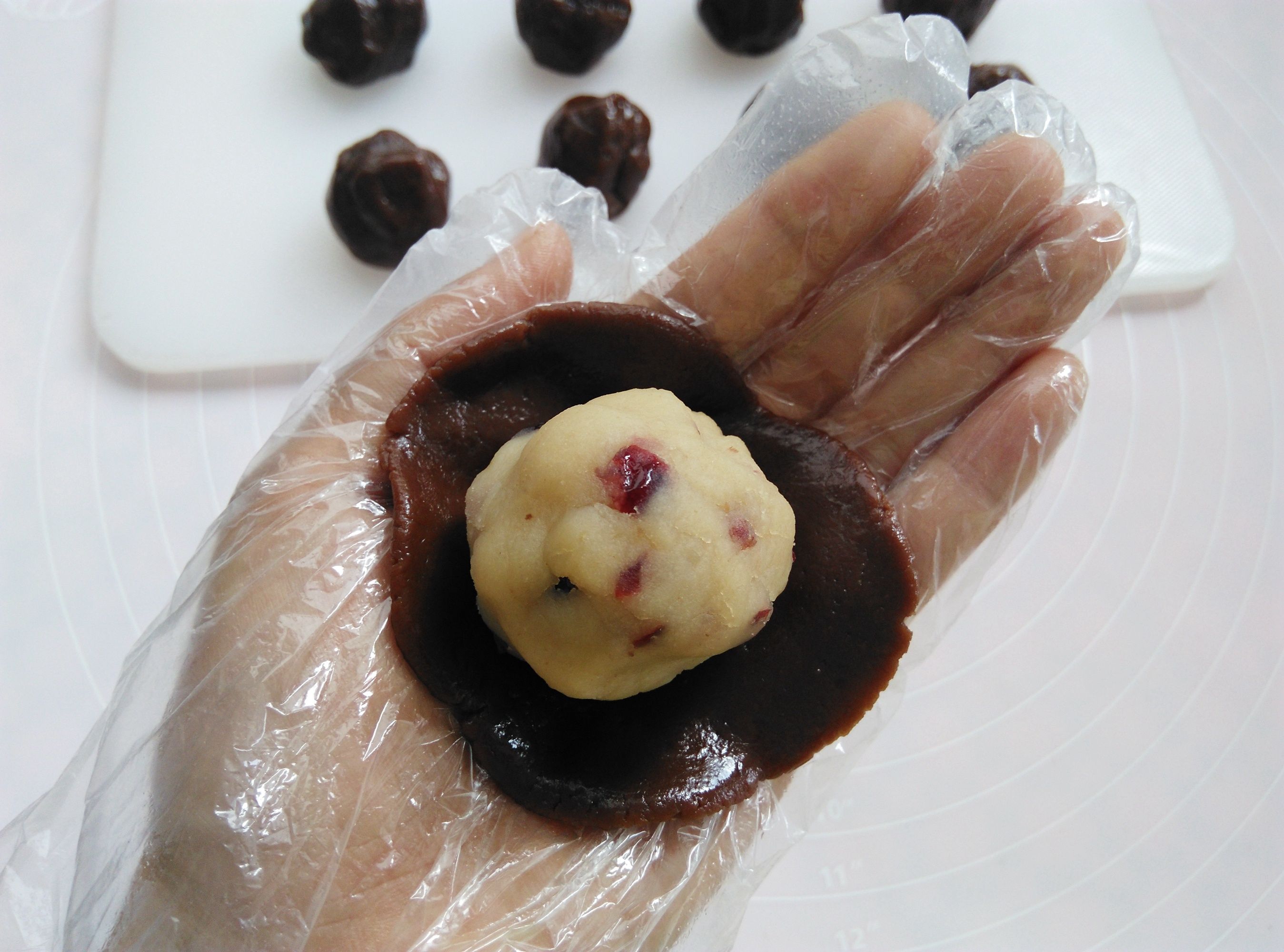 白莲蓉|孩子爱吃的巧克力月饼,原来做法这么简单,学会再也不用买