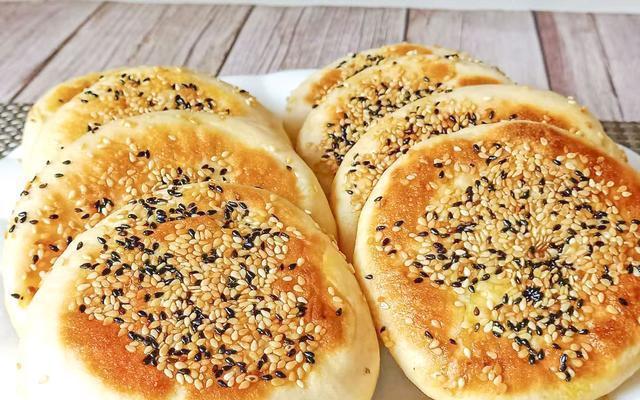 芝麻花生饼|花生米还可以这样做,香酥暄软又多层,外面花钱学不到,太香了