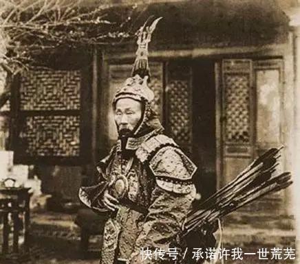 老照片|一组清末弓箭手老照片,和影视剧中的不一样,图三为湘军将领!