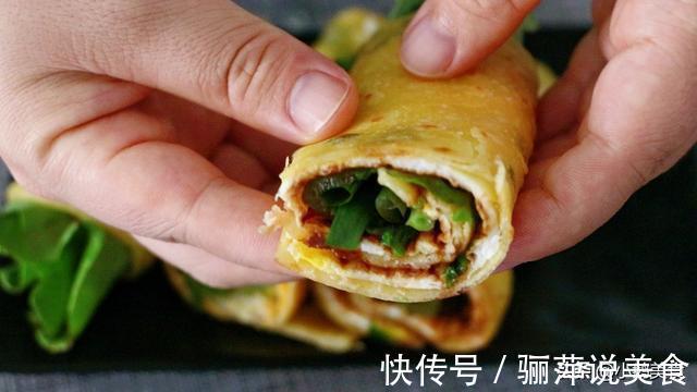 玉米面懒人早餐饼，比手抓饼简单好吃，学会了早餐天天不重样，香