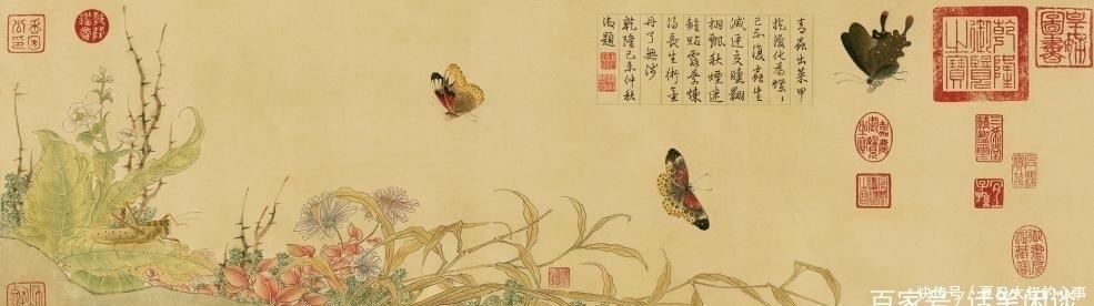 花鸟画$与宋徽宗齐名的北宋画家，擅长写生，作品自产自销，世所罕传