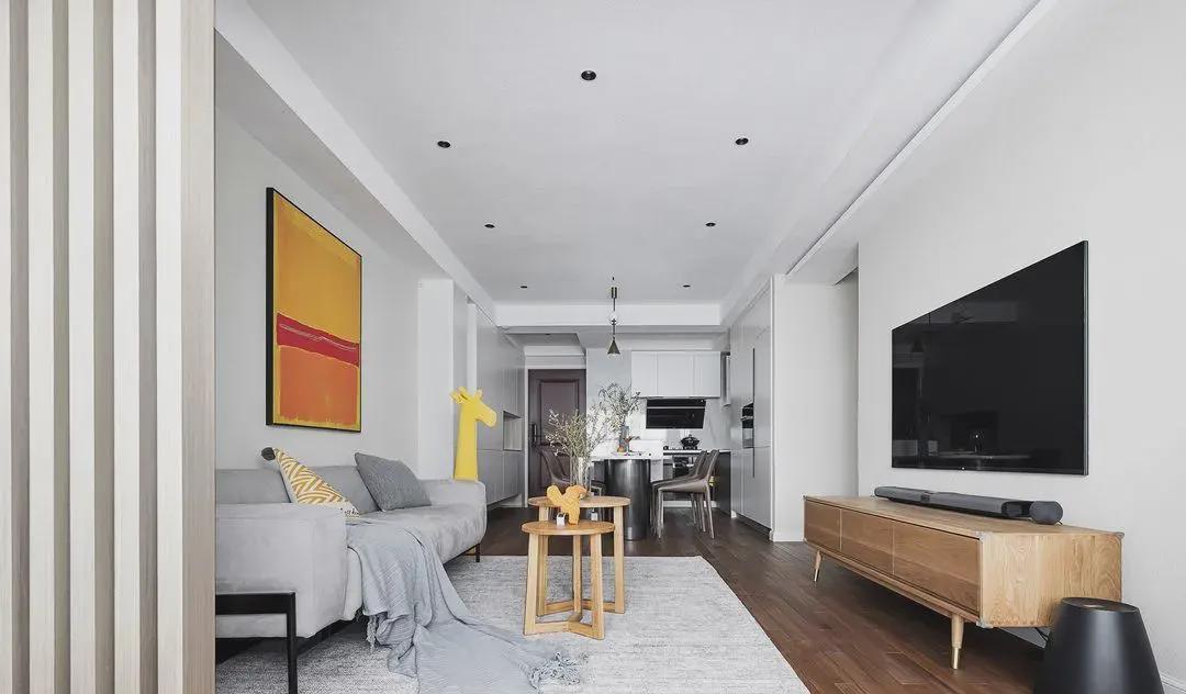 北欧风|89㎡极简北欧风小三房，质感爆表，每1㎡都很美