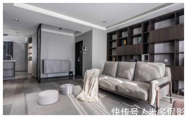 电视|160平的大户型,客厅不装电视墙,智能门隔断,住多久都实用漂亮