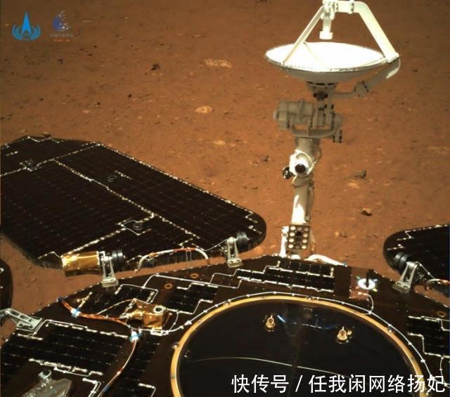探测器 中国第1张火星表面照!为何公布照片比美国晚,传照片有多难