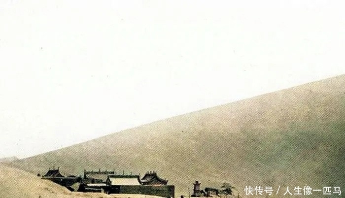 繁花|老照片：甘肃敦煌莫高窟景象（1914）