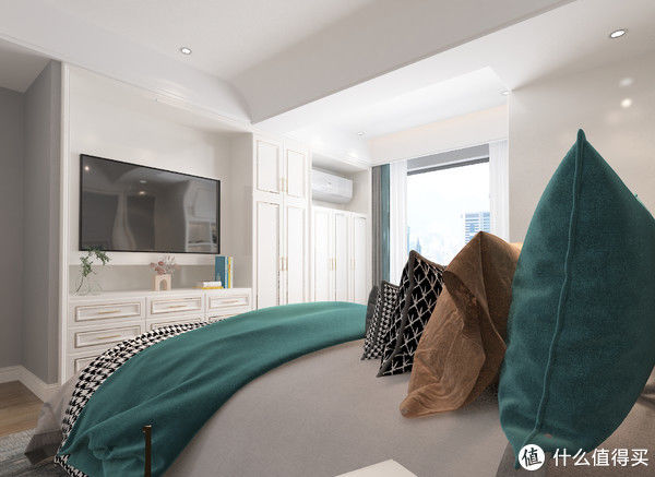 玄关|她45㎡loft公寓，坚持装修轻奢风，巧用线条，装出高级感，有品位