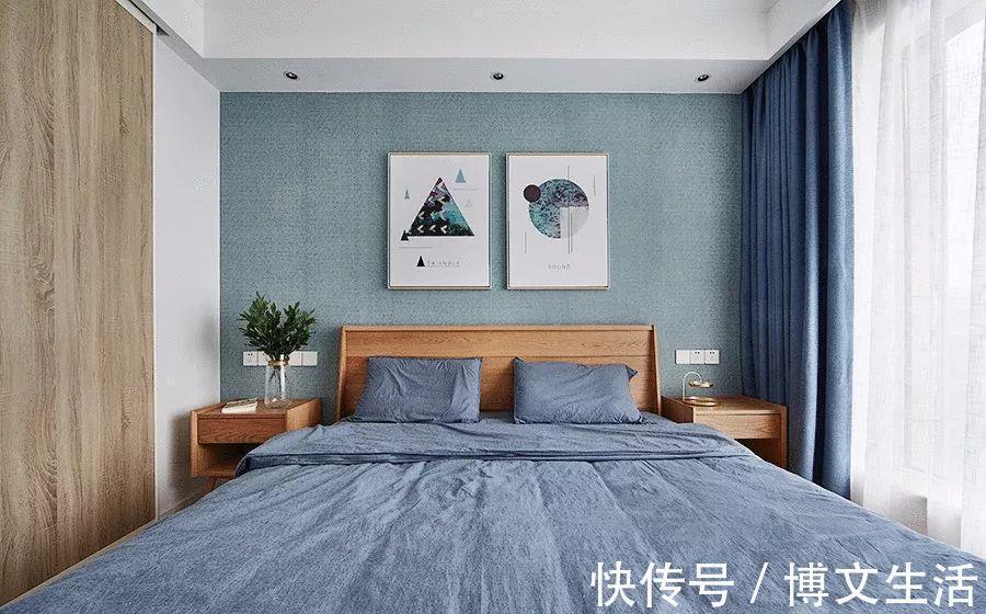 北欧风|113㎡简约北欧风，文艺清新中还有典雅感，好喜欢这样的设计！