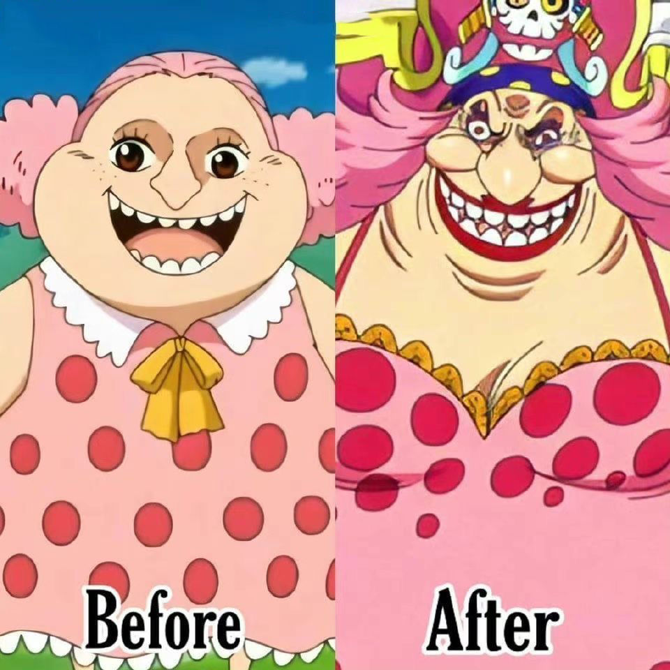 mom|时间果然是把杀猪刀,海贼王世界里的女性都逃不过岁月的摧残