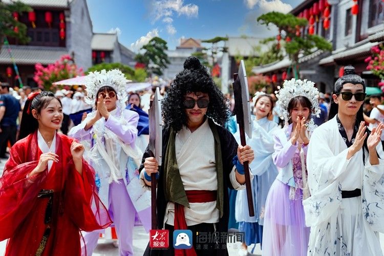 古城|国潮当潮，精彩继续！莒国古城刮来最炫“国潮”风