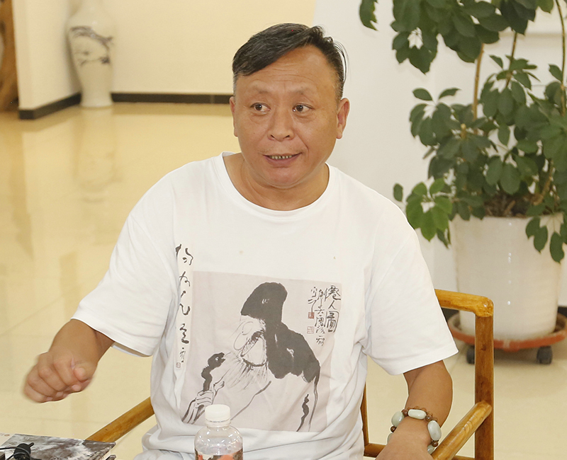 田智宇!心相——田智宇书画展在个山美术馆隆重展出