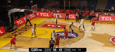 中国队|三分11中1!赵继伟和吴前太拉胯!胡明轩全场最高分也带不动啊
