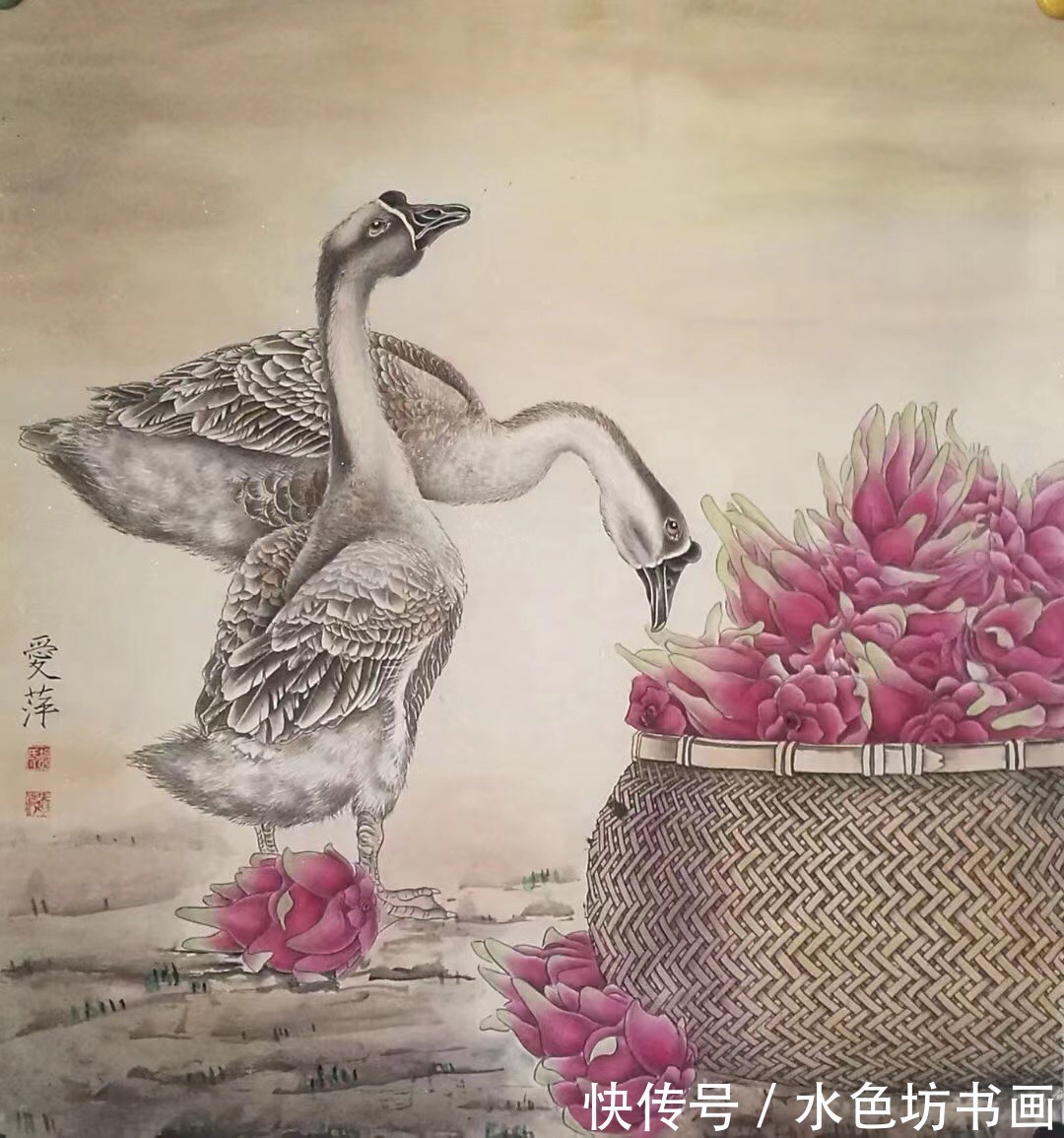 国画家|画家专栏 │胡爱萍——画风清丽 绘出匠心