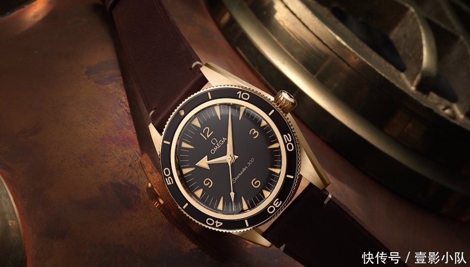 海马300米新表,首度启用欧米茄独门青铜金表壳
