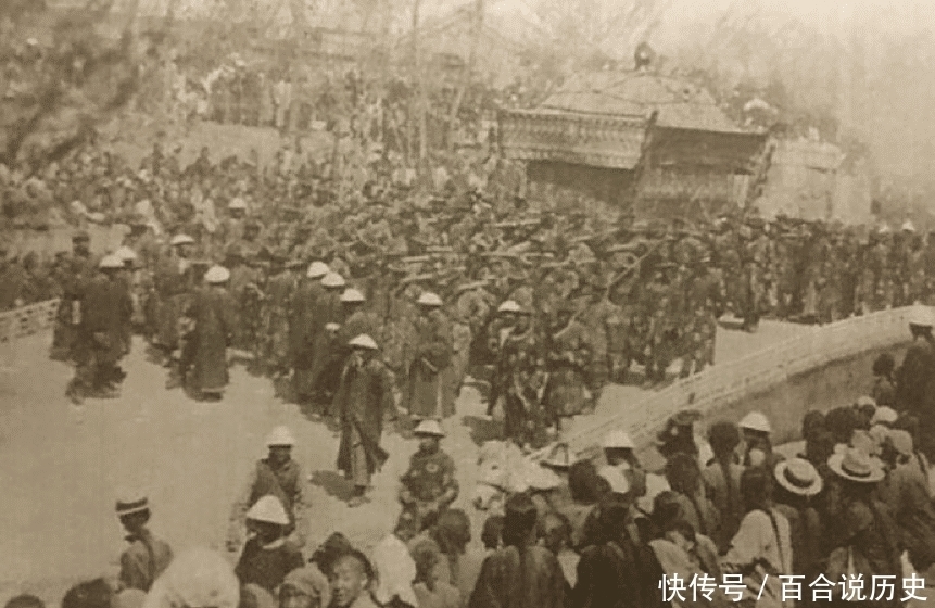 百姓|光绪：最后一个国葬出殡的皇帝，128人抬棺，沿途百姓自愿跪送