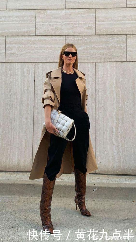 靴子怎么穿最时髦今年流行“靴中裤”,告别小短腿,谁穿谁好看