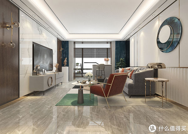 现代|发现一户装修很精致的现代轻奢风，分享出来看一看，一点都不将就