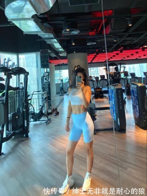 巧克力|身高175的巧克力腹肌女神,坚持健身5年,迷人身材斩获健身冠军