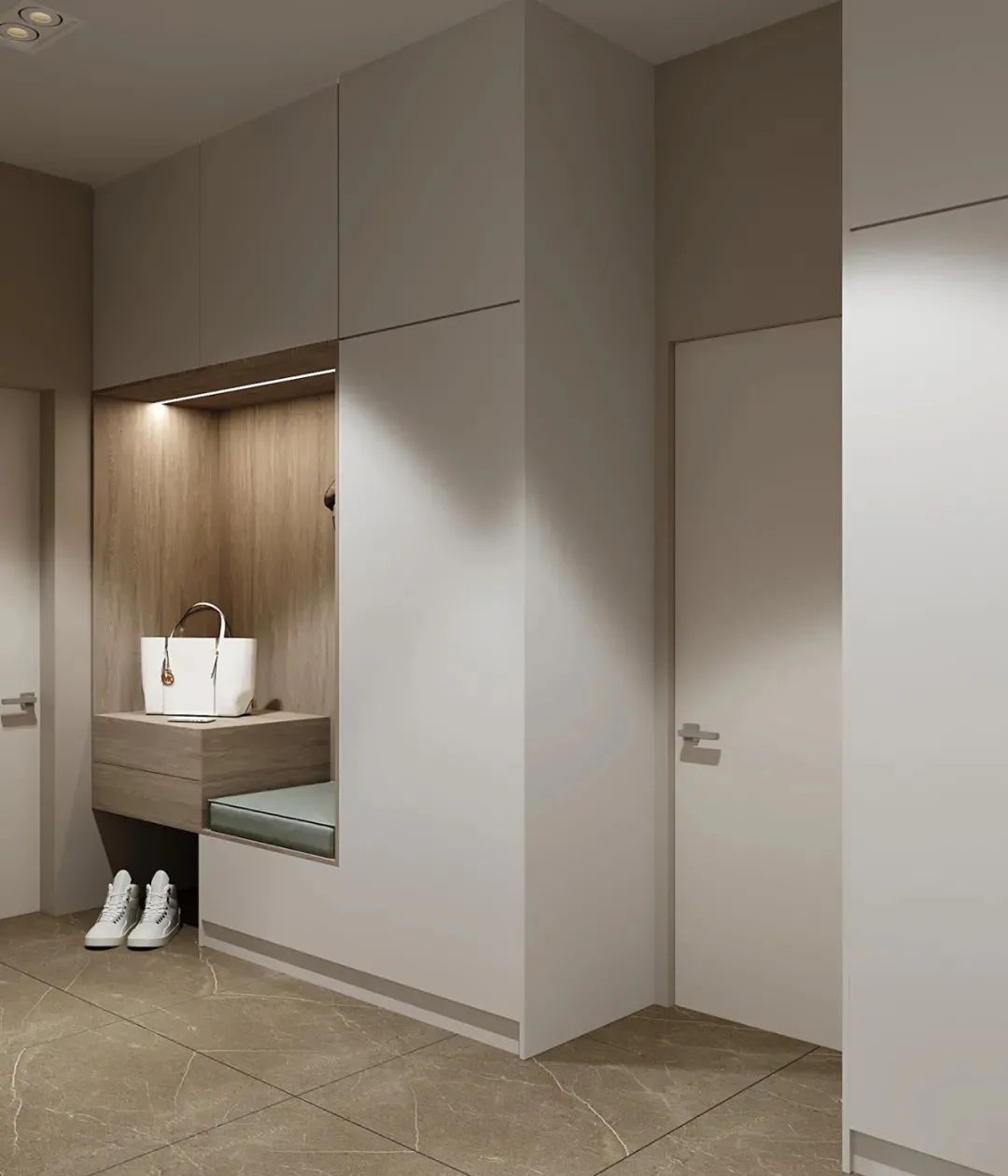 家装|80款入户鞋柜设计方案,人家这样装,太亮眼了