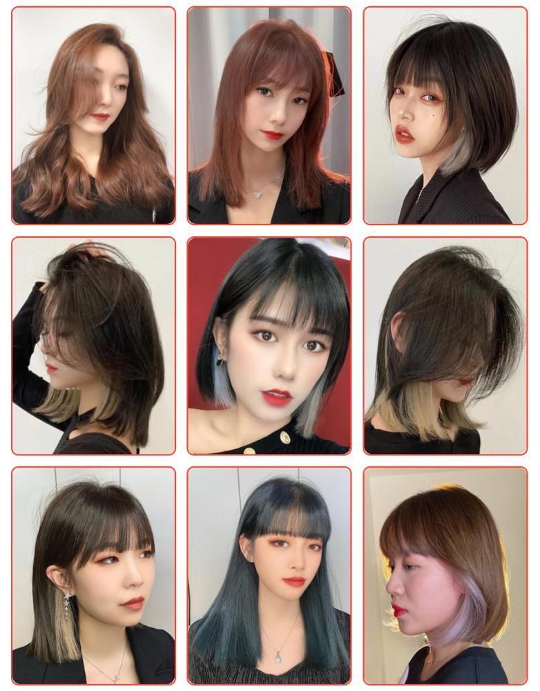 染发|年底最火剪烫染发型100多款,时尚立体颜值高,喜欢请收藏