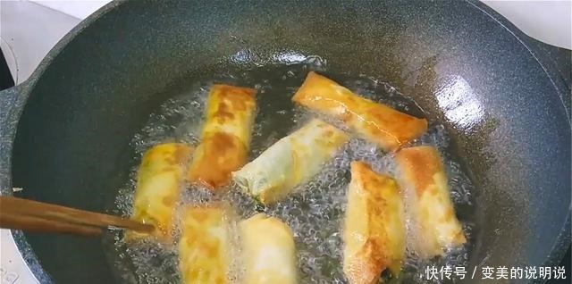 春卷的家常做法,吃起来也是外酥里嫩,简单容易操作,不用出去买