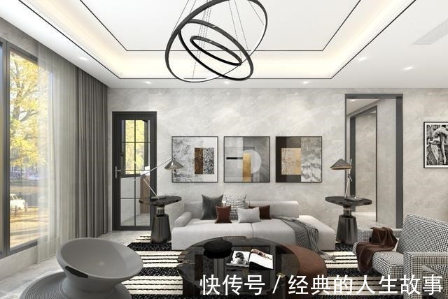 布艺|满是创意的现代简约风格不锈钢、瓷砖、布艺完美结合!亮洁舒适!