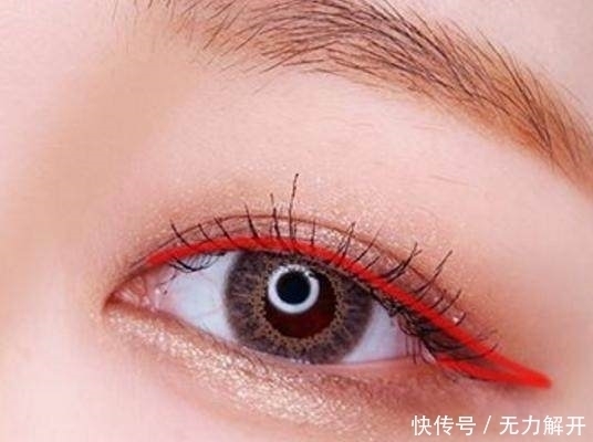 棕色|教你用眼影取代眼线,画出自然深邃的眼妆