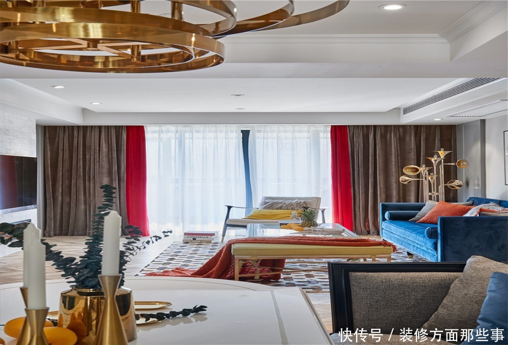 二居室|83平混搭风二居室,来了一次室内的踏春之旅