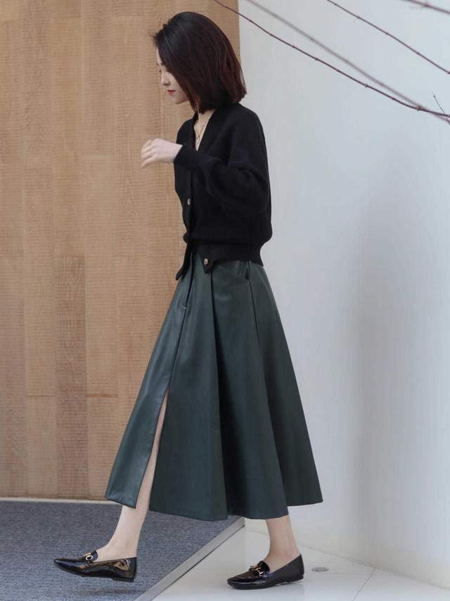 搭配|秋季也是针织衫的标配,原来可以这样配,好看又方便