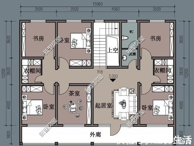 多重元素|5个合院，5种风格，哪个设计图更适合农村自建房？