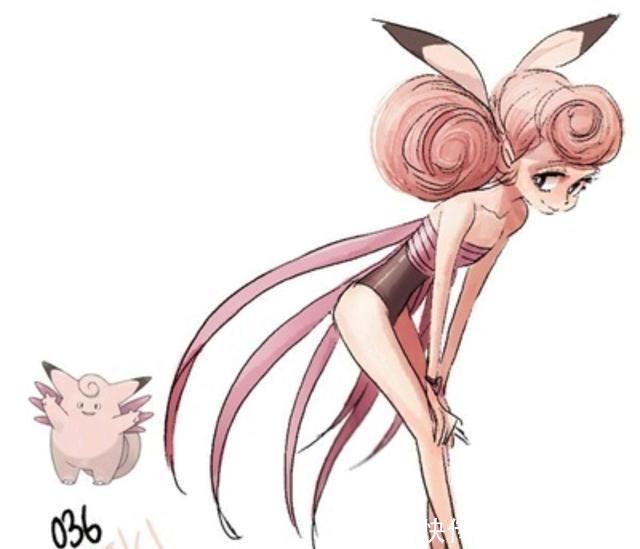 口袋妖怪皮克西可爱代名词之一,被强行拉