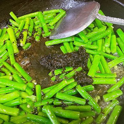 蒜泥|橄榄菜蒜泥四季豆