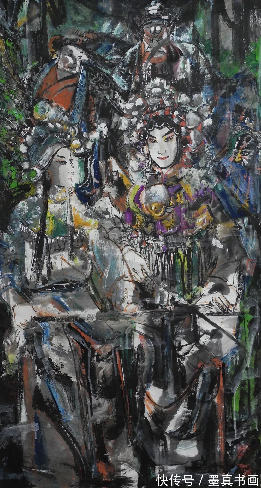 梅花三弄!「马健」|丹青追梦 水墨本色-中国当代书画名家个人云展览