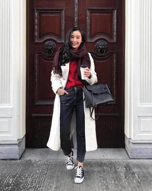 身高158的时尚博主,靠衣品撑起了自信,还能穿出1米7的高妹感