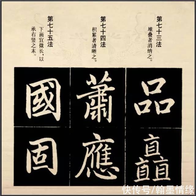 笔法@赵孟頫行楷结构92法，喜赵的书友收藏吧