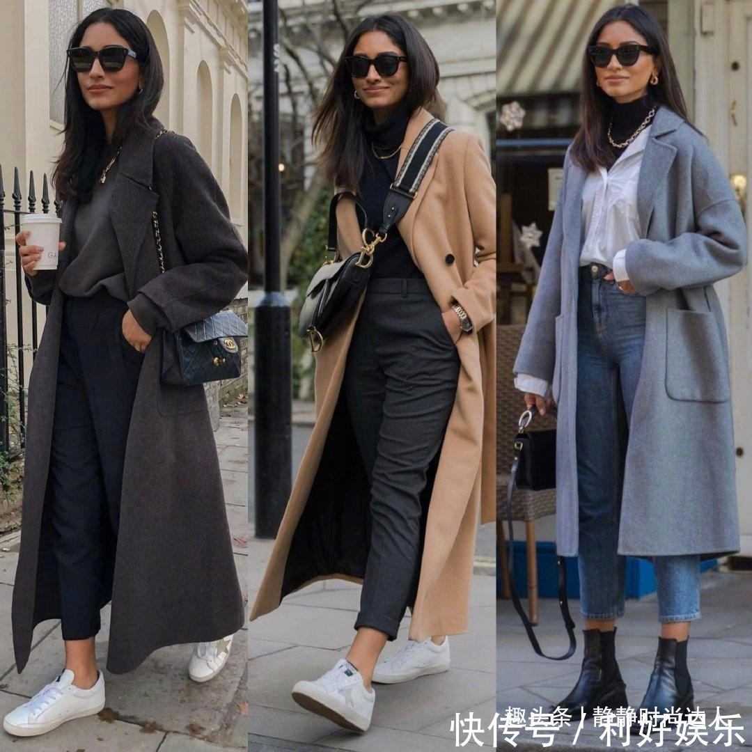 裤子 超级显瘦的2款裤型,“长大衣+裤子”这么搭配,不挑人不踩雷