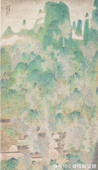 山水画#张照兵:超高天赋的80后画家,兼具学术价值和艺术影响力