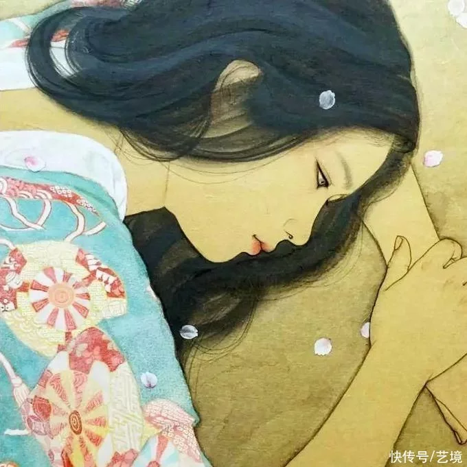 人称日本最美女画家，竟然这样画美女，极具香艳，极致诱惑！ - 国画- 中国文学艺术研究院