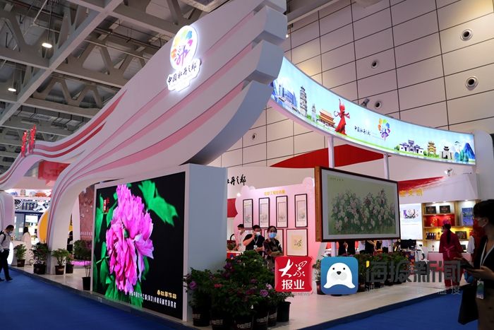 菏泽|中国国际文旅博览会在济开幕菏泽“花开盛世”主展馆惊艳亮相
