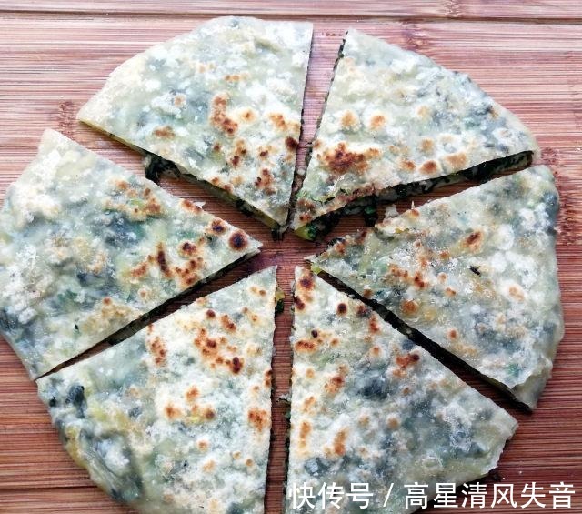 香味|南瓜雪菜肉麦饼，皮薄馅足，香味诱人！