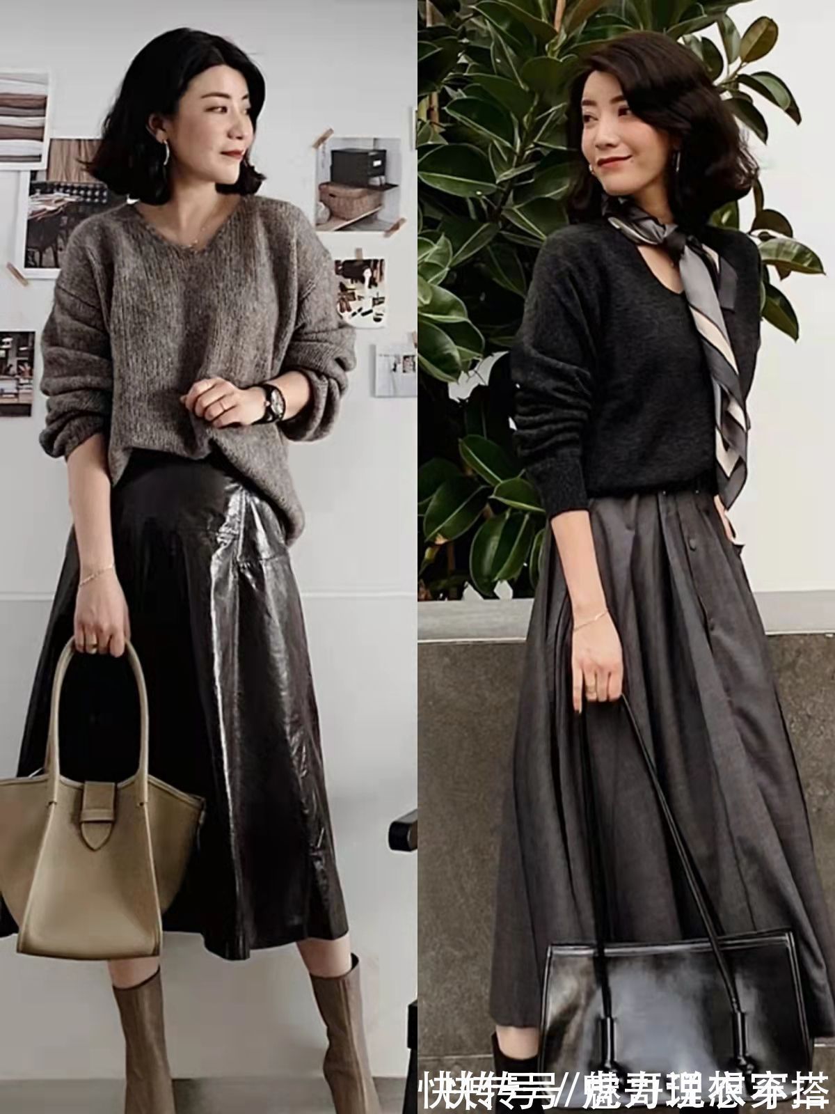 搭法 50岁女人可借鉴的冬季穿搭,有温度又优雅,四个技巧助你脱胎换骨