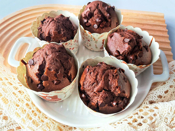 巧克力玛芬蛋糕